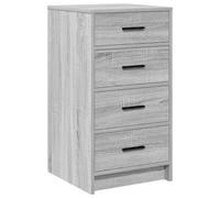 vidaXL Meuble Sideboard Gris Sonoma 40x41x75 cm en Bois d'ingénierie