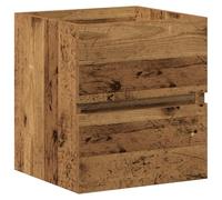 Vidaxl Meuble Sous Évier En Bois Ancien 41x38.5x45 Cm Bois D'ingénierie