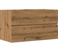 Vidaxl Armoire D'évier Chêne Artisanal 90x38,5x45 Cm Bois D'ingénierie Multicolore