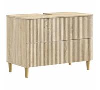 vidaXL Meuble sous Lavabo de Salle de Bain ARNHEM Chêne Sonoma