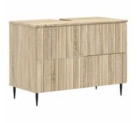 vidaXL Meuble sous Lavabo de Salle de Bain ZWOLLE Chêne Sonoma