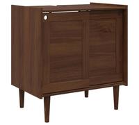 vidaXL Meuble sous Vasque Bilbao Caramel foncé 75 x 50 x 80 cm