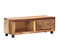 Vidaxl Meuble Tv 100x30x33 Cm Bois De Récupération Massif Marron