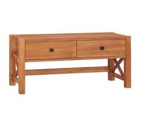 vidaXL Meuble TV 100x40x45 cm Bois de teck recyclé