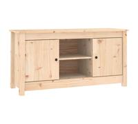 Vidaxl Meuble Tv 103x36,5x52 Cm Bois De Pin Massif Multicolore