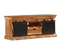 vidaXL Meuble TV 110 x 30 x 45 cm Bois de récupération Massif