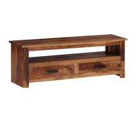 Vidaxl Meuble Tv 118x30x40 Cm Bois Massif