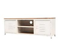 vidaXL Meuble TV 120x30x40 cm Blanc 245457