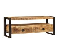vidaXL Meuble TV 120x35x45 cm Bois solide de manguier