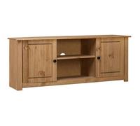 282670 Vidaxl Tv Cabinet 120x40x50 Cm Solid Pine Wood Panama Range