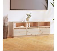vidaXL Meuble TV 140x37x50 cm Bois de pin massif