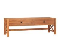 vidaXL Meuble TV 140x40x45 cm Bois de Teck