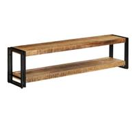 vidaXL Meuble TV 150 x 30 x 40 cm Bois massif de manguier