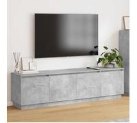 vidaXL Meuble TV 180 x 38 x 49 cm Gris béton Bois d'ingénierie 3376147