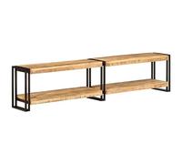 Vidaxl Meuble Tv 180x30x40 Cm Bois Massif De Manguier Marron