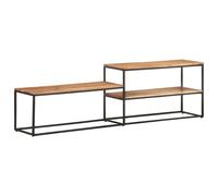 Vidaxl Meuble Tv 180x30x50 Cm Bois D'acacia Massif Marron