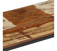 vidaXL Meuble TV 180x30x50 cm Bois de récupération massif Marron