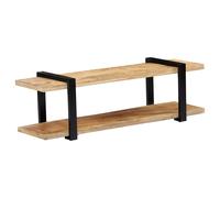 vidaXL Meuble TV 130 x 40 x 40 cm Bois de manguier massif