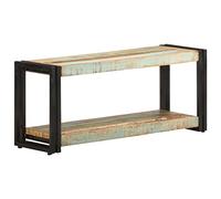 vidaXL Meuble TV Centre de Divertissement Armoire Basse Meuble Stéréo Salon Salle de Séjour Maison Intérieur 90x30x40 cm Bois de Récupération Massif