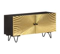 Vidaxl Meuble Tv 90x30x45 Cm Bois De Manguier Massif