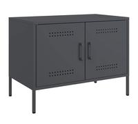 vidaXL Meuble TV Anthracite 68x39x50,5 cm Acier