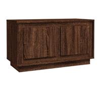 vidaXL Meuble TV chêne marron 80x35x45 cm bois d'ingénierie 819859