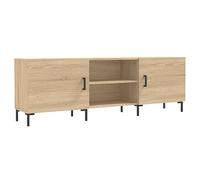 vidaXL Meuble TV chêne sonoma 150x30x50 cm bois d'ingénierie 829103