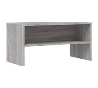 vidaXL Meuble TV, Armoire de Télévision avec Compartiment, Meuble Télé avec Rangement Salon Intérieur, Moderne, Sonoma Gris Bois d'Ingénierie