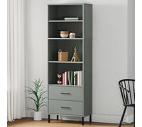 Vidaxl Meuble Tv Avec Lumières Led Gris Béton 260x36,5x40 Cm Multicolore
