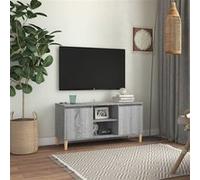 vidaXL Meuble TV avec Pieds Centre de Divertissement Armoire Basse Salon Salle de Séjour en Bois Solide Sonoma Gris 103,5x35x50 cm Gris https://www.fnac.com/mp47900399/vidaXL-Meuble-TV-avec-pieds-en-bois-solide-Sonoma-gris-103-5x35x50-cm/w-4?oref=ab526ca7-0b49-96aa-d095-e28eec772776