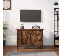 vidaXL Meuble TV avec portes chêne sonoma 60x35x45cm bois d'ingénierie 826297