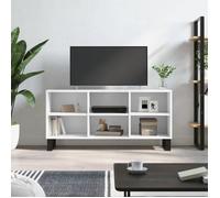 vidaXL Meuble TV blanc 103,5x30x50 cm bois d'ingénierie 826996