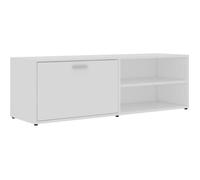 vidaXL Meuble TV Blanc 120x34x37 cm Aggloméré