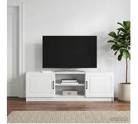 vidaXL Meuble TV Blanc 150 x 31 x 47 cm Bois d'ingénierie 895835