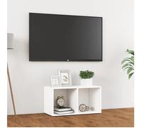 Meuble TV Armoire de Télévision Salon Gris Béton Bois d’Ingénierie vidaXL
