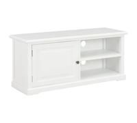 Vidaxl Meuble Tv Blanc 90 X 30 X 40 Cm Bois Blanc