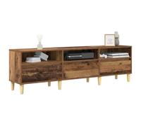 Meuble TV Armoire de Télévision Salon Gris Béton Bois d'Ingénierie vidaXL