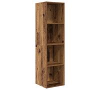 Vidaxl Meuble Tv Bois Ancien 37 X 37 X 142.5 Cm Bois D'ingénierie