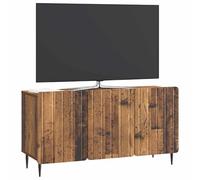 vidaXL Meuble TV Bois Ancien 99 x 34,5 x 52 cm Bois d'ingénierie, Meuble TV rectangulaire, étagères Modernes, Organisateur Pratique, Affichage Tendance, Rangement Malin