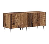 vidaXL Meuble TV Bois Ancien Bois d'ingénierie, Meuble TV Moderne, Console résistante à l'humidité, Rangement stylé pour Salon, Design Compact & Organisation Pratique