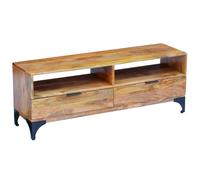 vidaXL Meuble TV Bois de manguier 120 x 35 x 45 cm 243340