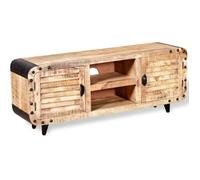vidaXL Meuble TV Bois de manguier massif 120 x 30 x 50 cm 244009