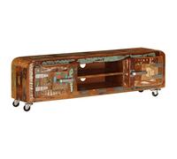 vidaXL Meuble TV 120 x 30 x 36 cm Bois de récupération massif 247512