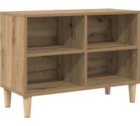 vidaXL Meuble TV brun 69,5 x 30 x 50 cm Bois composite