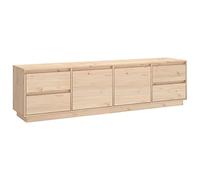 vidaXL Meuble TV Centre de Divertissement Meuble Média Armoire Stéréo Meuble de Salle de Séjour Intérieur 176x37x47,5 cm Bois de Pin Massif