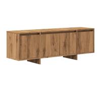 Vidaxl Meuble Tv Chêne Artisanal 120x30x40,5 Cm Bois D'ingénierie Multicolore