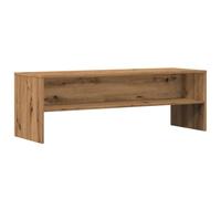 vidaXL Meuble TV chêne artisanal 120x40x40 cm bois d'ingénierie, banc TV, meuble hifi, centre de divertissement, buffet TV, 855767