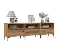 vidaXL Meuble TV chêne artisanal 150x30x44,5 cm bois d'ingénierie Multicolore