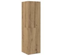 vidaXL Meuble TV chêne Artisanal 30,5x30x110 cm Bois d'ingénierie