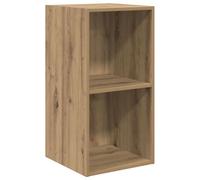 Vidaxl Meuble Tv Chêne Artisanal 37 X 37 X 72 Cm Bois D'ingénierie
